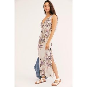 Free People Never Too Late Maxi dress NWT
